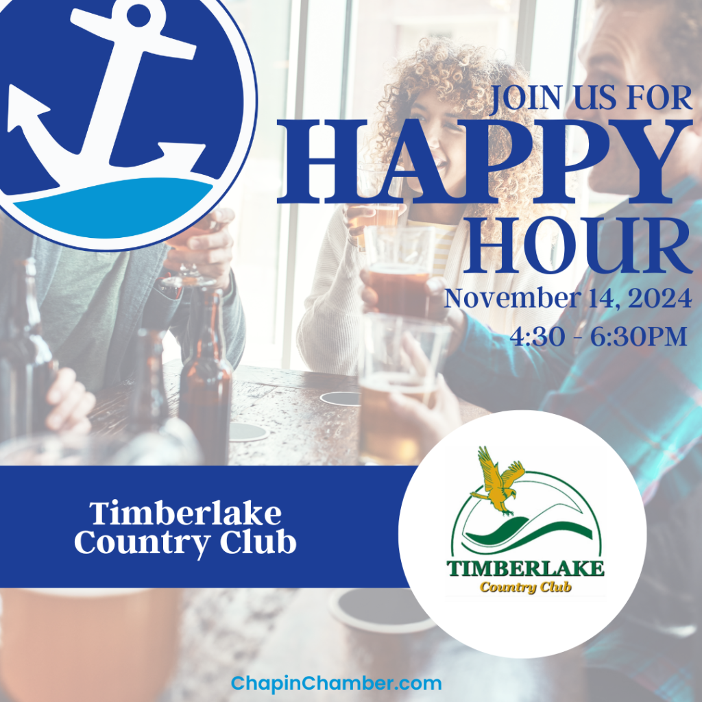 Chapin Chamber Happy Hour